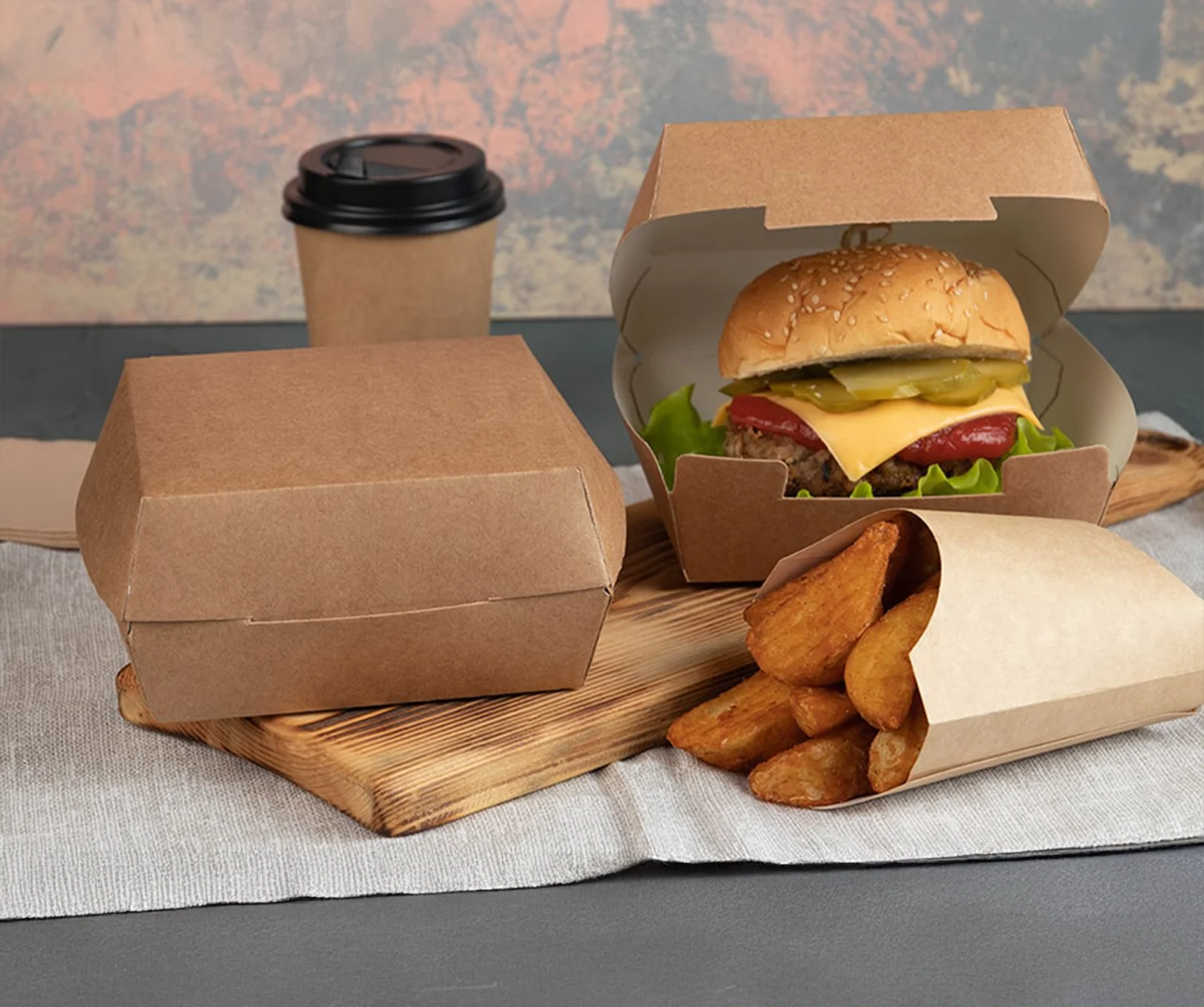 Eco-friendly food packaging collection